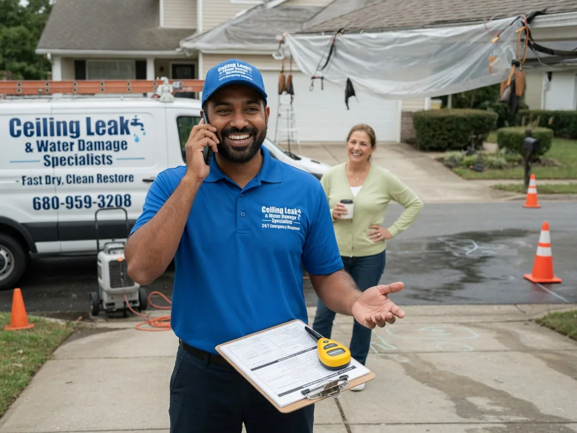 Ceiling Leak Cleanup Unicoi, TN FAQs